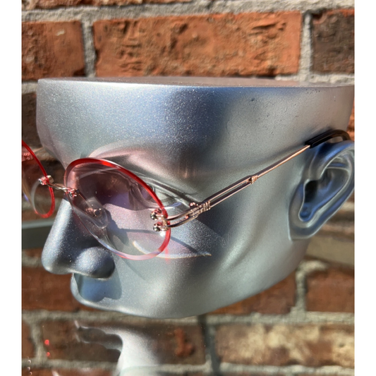 Rimless Collection: Pink Lens