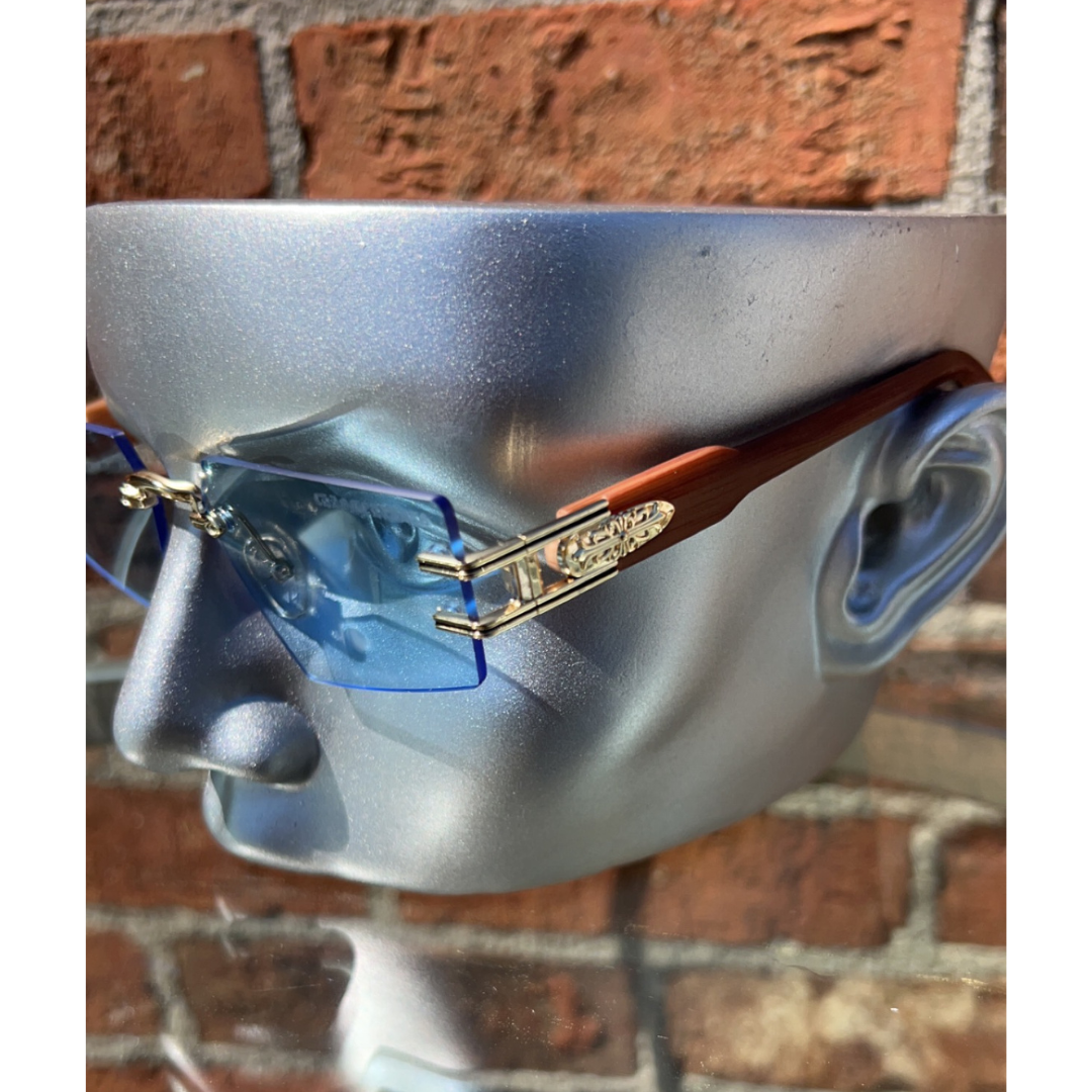 Rimless Collection - Futuristic Square