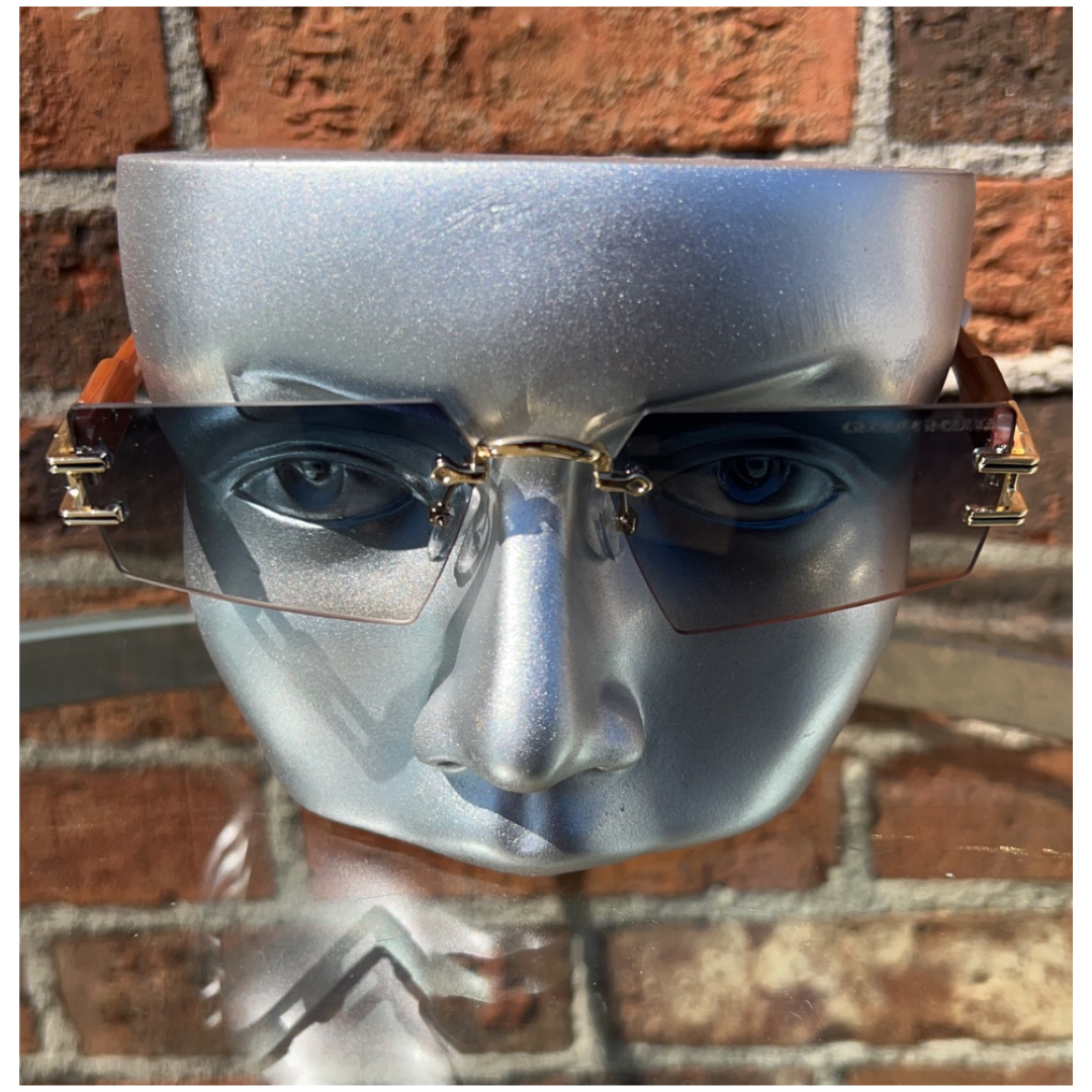 Rimless Collection - Futuristic Square